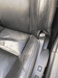 2010 Volvo C70 Cracked Leather Seats