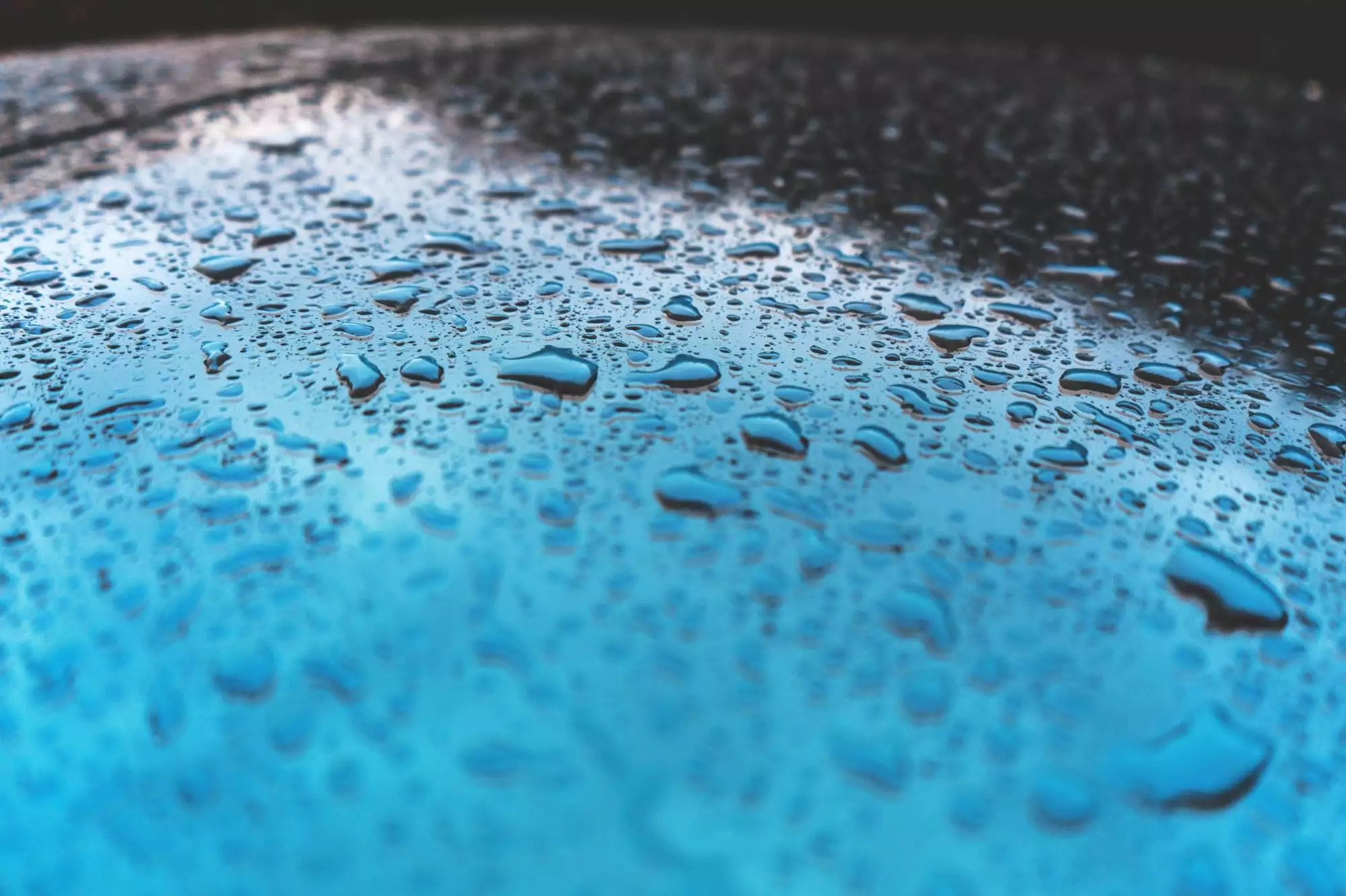 water on sunroof