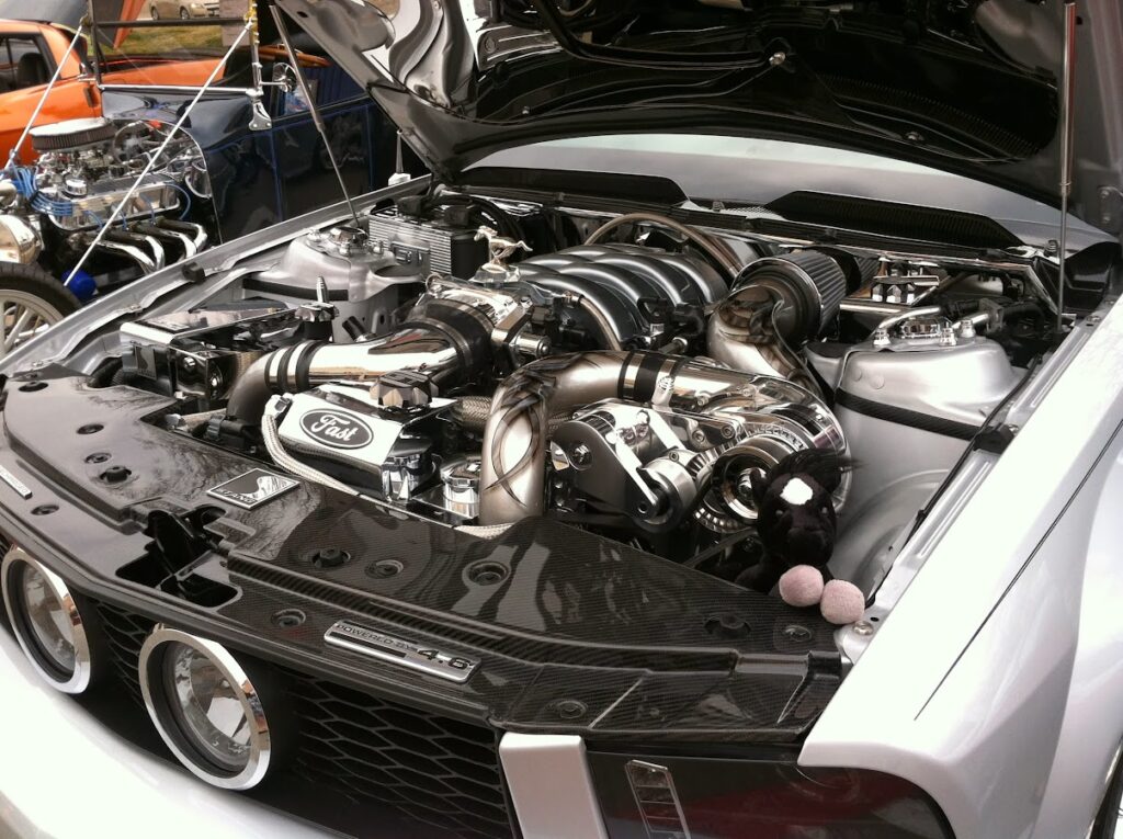 Clean Engine On A Ford