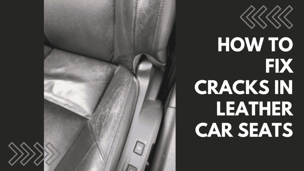 Banner To Fix Cracks In Leather Car Seats