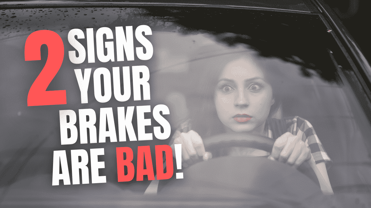 What to do when car brakes squeak! 2 signs there’s a problem.