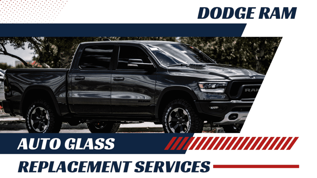 Dodge Ram Auto Glass Banner