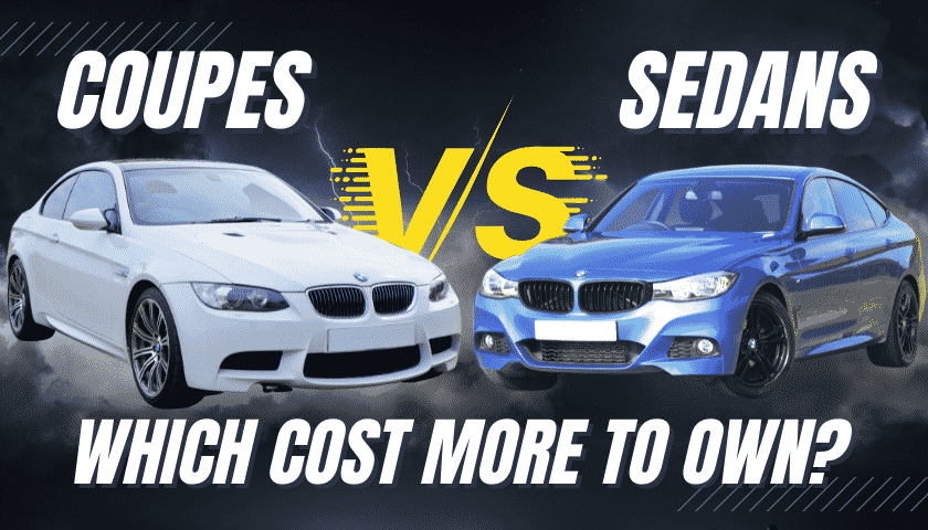 Coupes Vs Sedans Banner