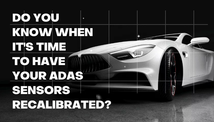 ADAS Calibration banner